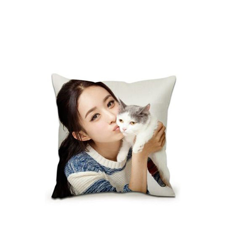 Cartoon print pillowcase sofa cushion life-size pillow long sleeping cross-legged wholesale corporate gift customization