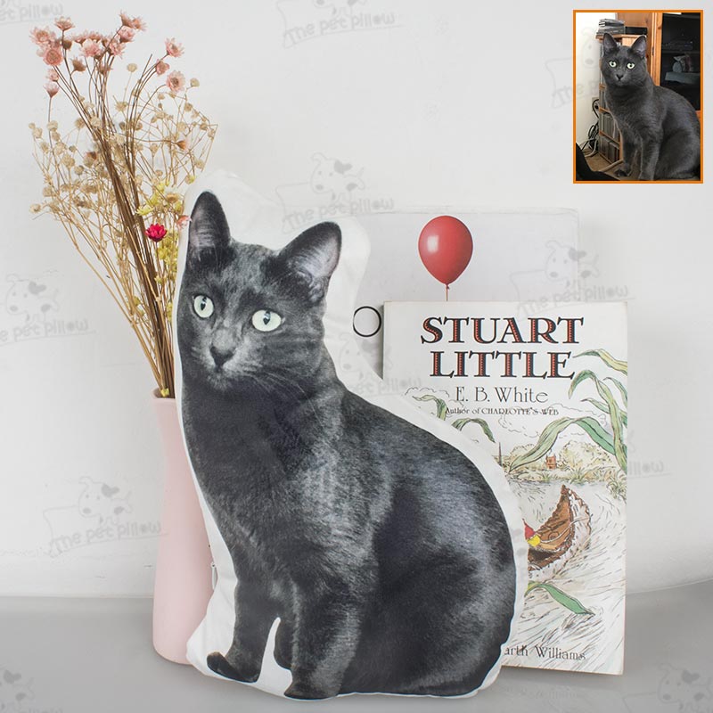 Customizable shaped pillows, use pet photos to customize meaningful pillows