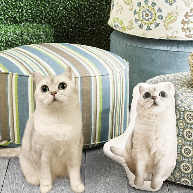 Customizable shaped pillows, use pet photos to customize meaningful pillows