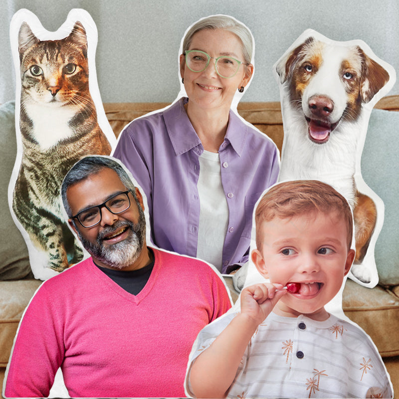 Customized Pillows, You Can Use Pet Photos, Portraits, Star, Cartoons and Other Photos To Customize Pillows