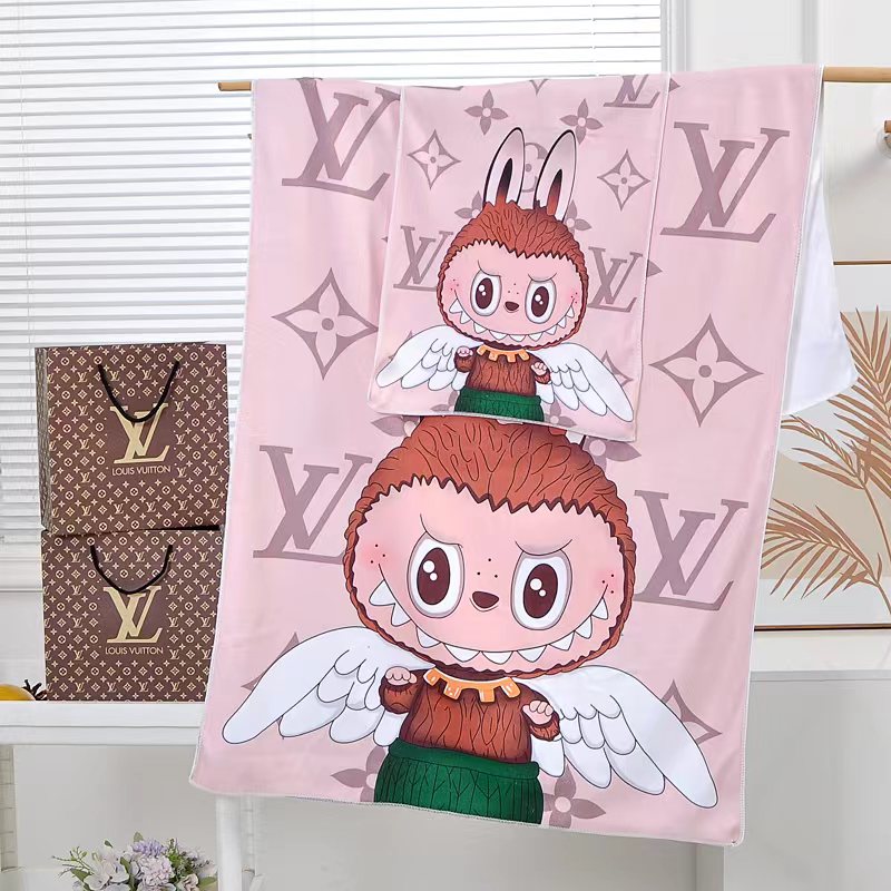 Towel bath towel luxury fashion exquisite Hermes embroidery