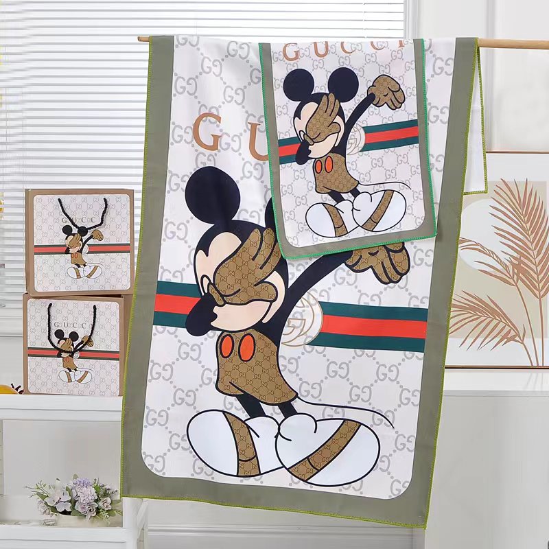 Towel bath towel luxury fashion exquisite Hermes embroidery