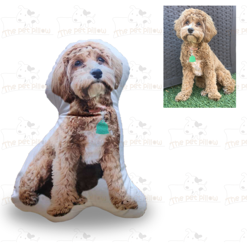 Customize The Pillow with A Photo of Your Pet and Let Your Pet Accompany You All The Time