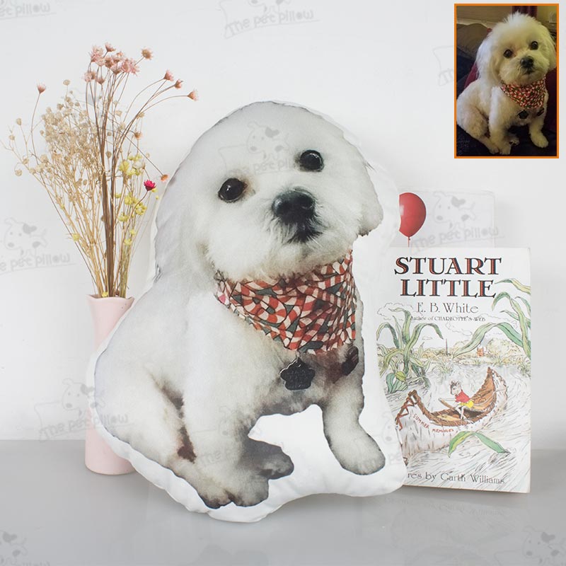 Customize The Pillow with A Photo of Your Pet and Let Your Pet Accompany You All The Time