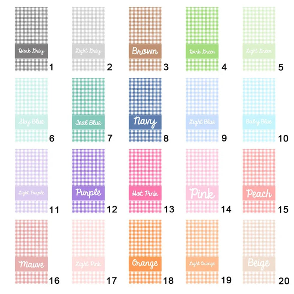 Colorful Grid Name Beach Towel Font Personalized Beach Towel Bath Towel Multi-Color Pool Name Towel Bath Towel