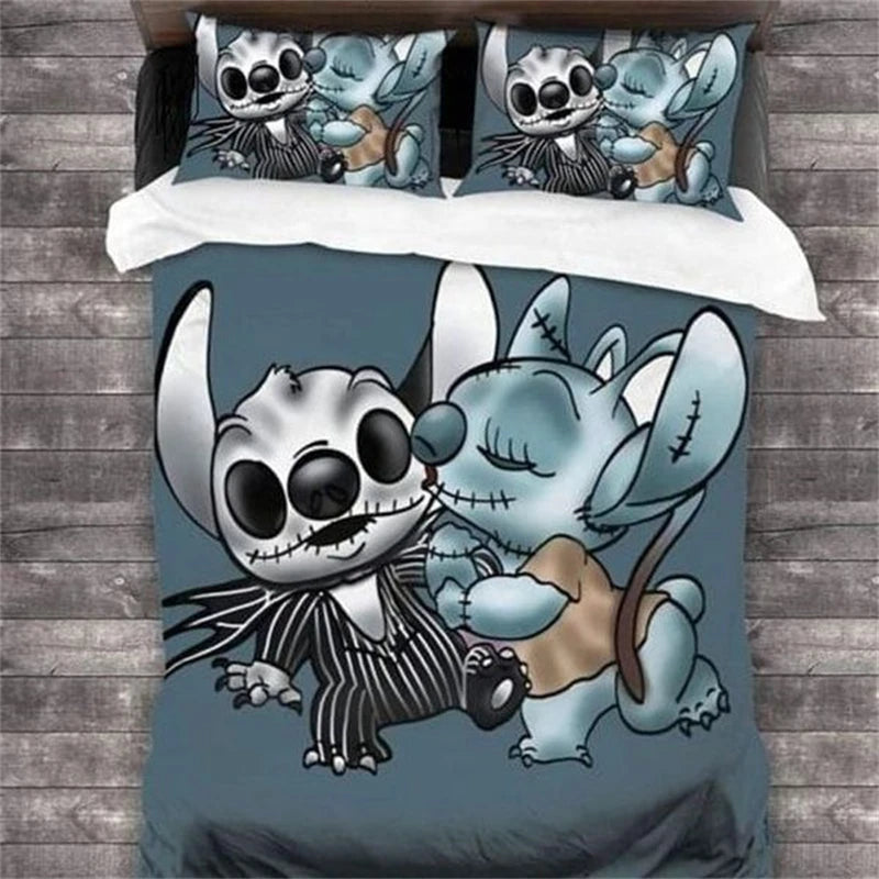 Duvet Cover New Design Stitch&lilo Bedding Set Adult Boy Girl Bedroom Decoration Children Holiday Gift Single Double Large Size