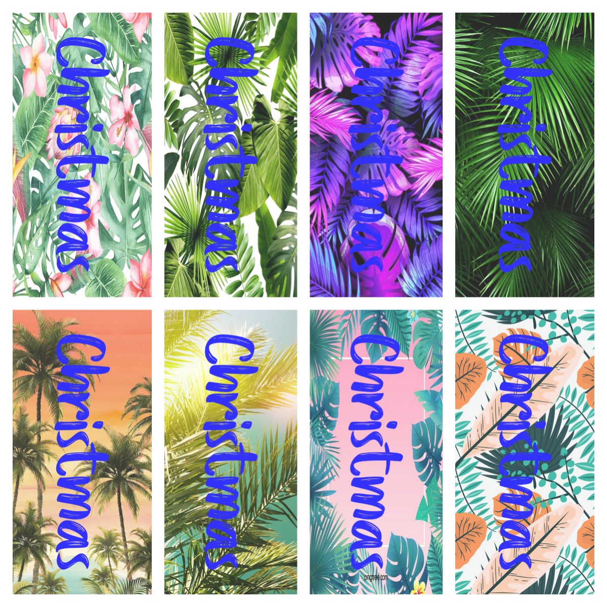 Personalized Name Beach Towel Tropical Plants Palm Leaves Style