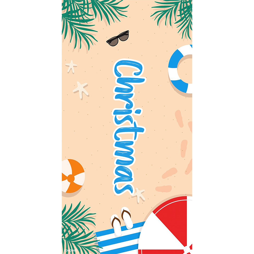 Personalized Name Beach Towel for Women Adult Gifts