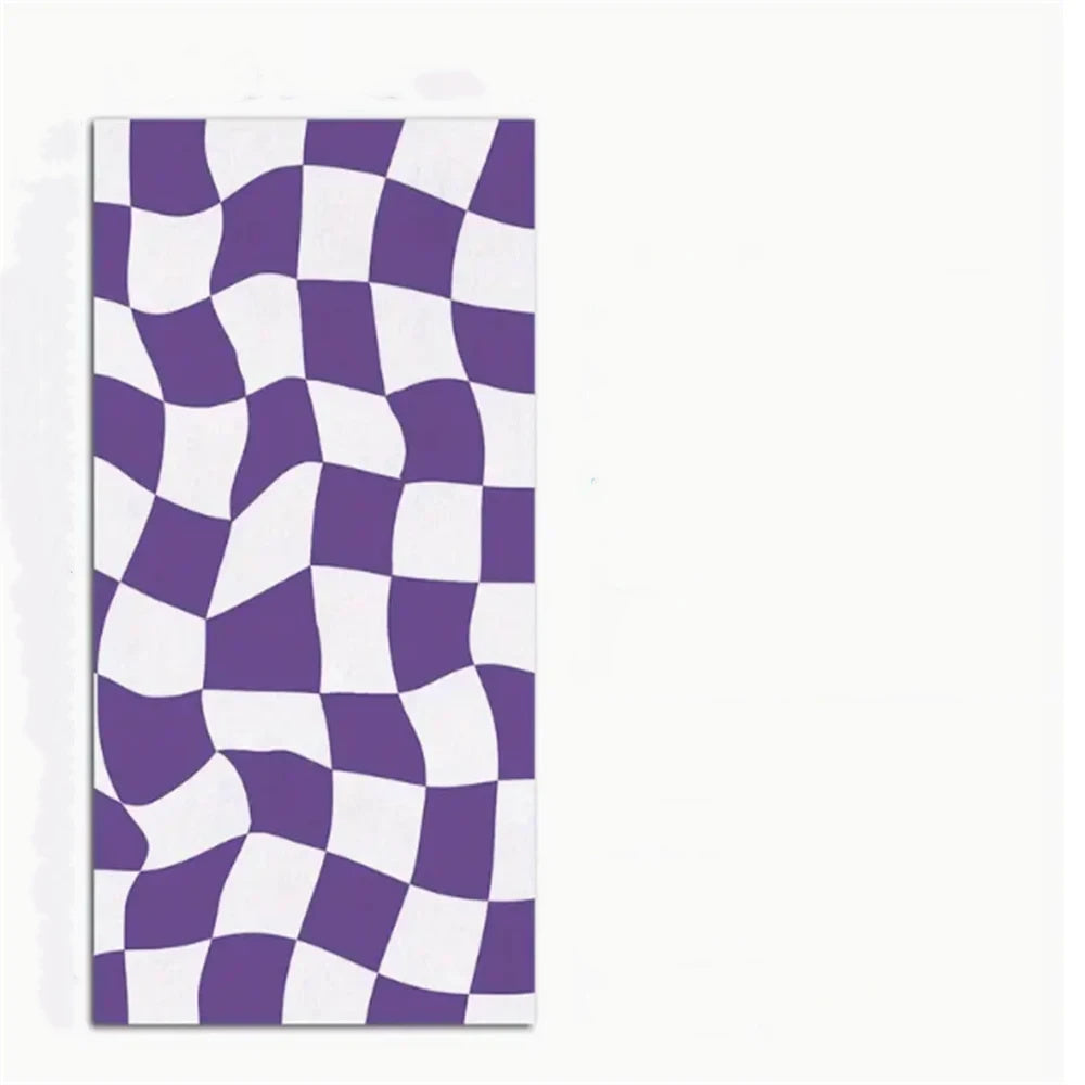 Lattice Custom Name Beach Towel Quick-drying Towel for Friends Family Gifts