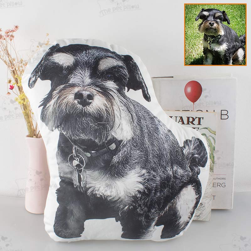 Customize The Pillow with A Photo of Your Pet and Let Your Pet Accompany You All The Time
