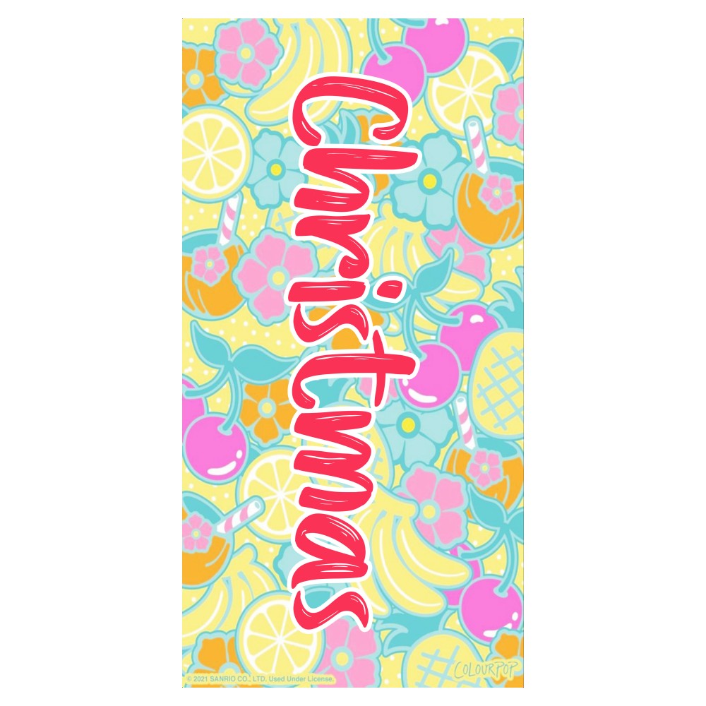 Custom Personalized Name Beach Towel Bath Towel Colorful Plant Leaves for Gifts
