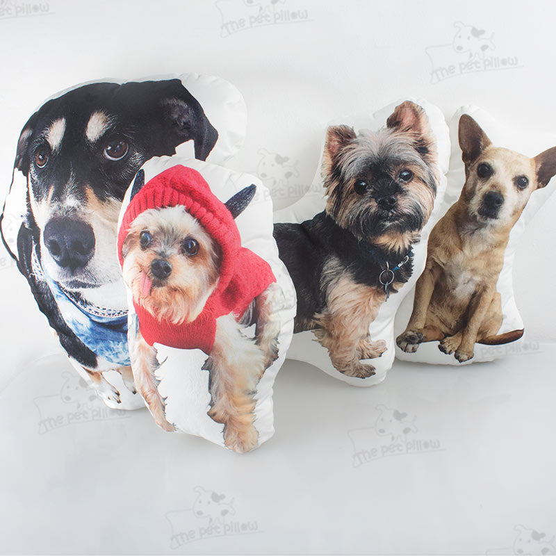 Customize The Pillow with A Photo of Your Pet and Let Your Pet Accompany You All The Time